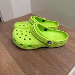 Crocs Lime Green